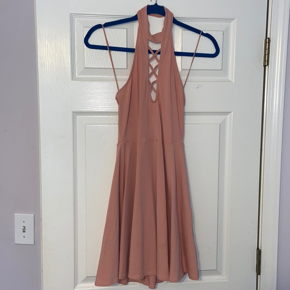 Express backless women’s dress